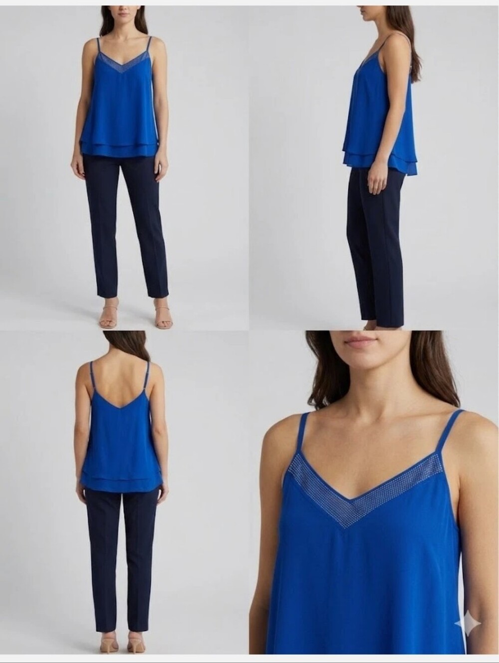 Torrid Sophie chiffon swing cami